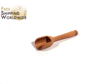 Wooden Measuring Scoop / Shovel for Salt or Sugar from Cherry wood - 59