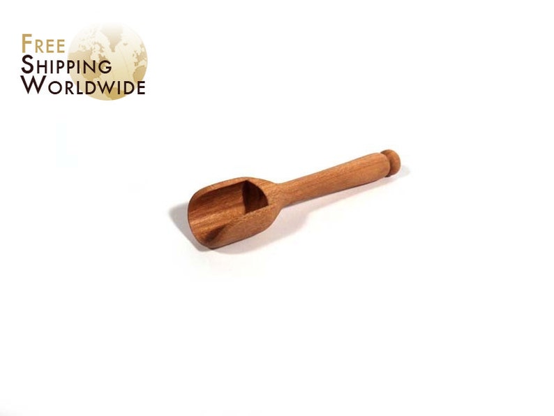 Wooden Measuring Scoop / Shovel for Salt or Sugar From Cherry Etsy