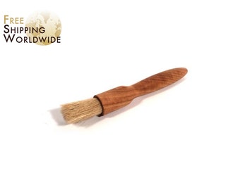 Wooden Brush for greasing Dough or Baking dish from Cherry wood - 27