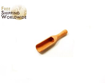 Wooden Measuring Scoop / Shovel for Salt or Sugar from Beech wood - 60