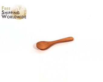 Wooden Measuring Spoon Small for Salt or Sugar from Cherry wood - 25