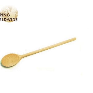 Wooden Classic Spoon from Beech wood - 28