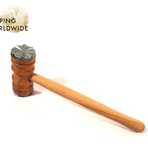 Wooden Meat Tenderizer - Hammer for softening steaks and meat from Cherry wood - 53