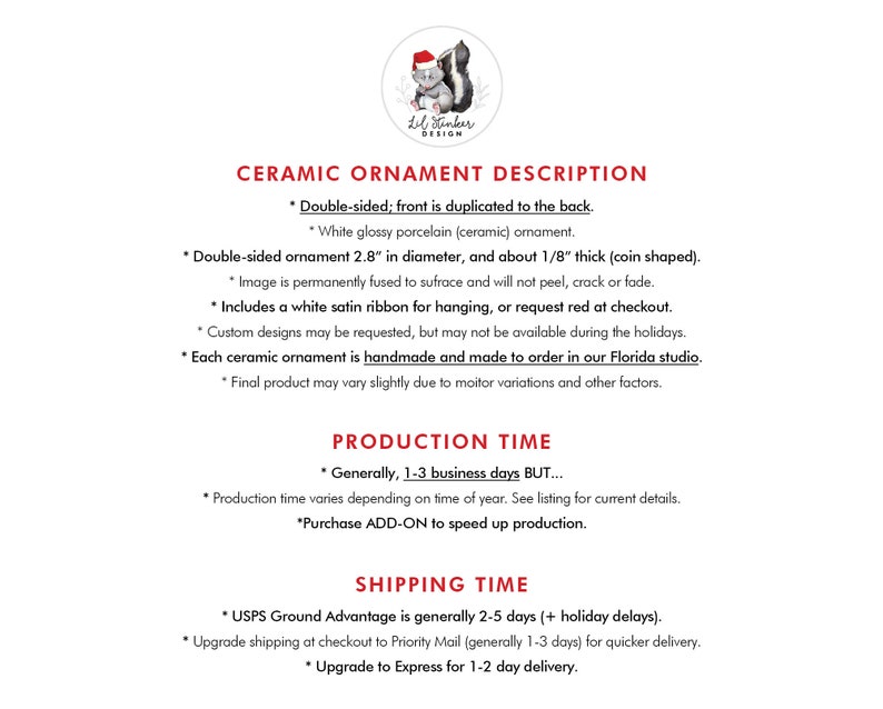 Christmas Ornament for 40th