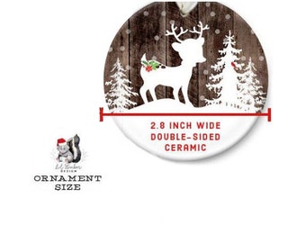 Rustic Our First Christmas as Mr and Mrs Ornament First Christmas Married Ornament Wedding lights