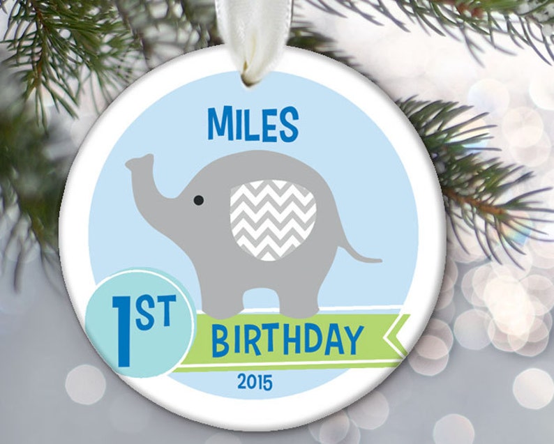 Baby Boy Keepsake Personalized Baby's 1st Christmas Etsy