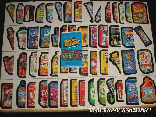 Mlb Wacky Packages 2003 Silly Supermarket 1st & 2nd Series Complete Card  Sets - Like Wacky Packages, Rare Parody Cards Wacky Packages Style