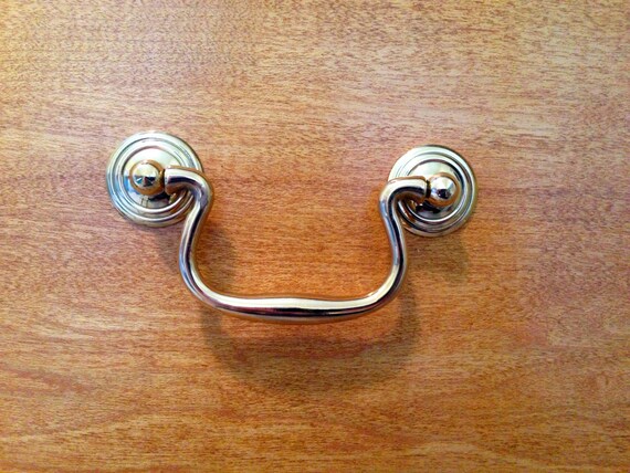 4 Sets Of 3 Inch Antique Reproduction Drawer Pulls Etsy
