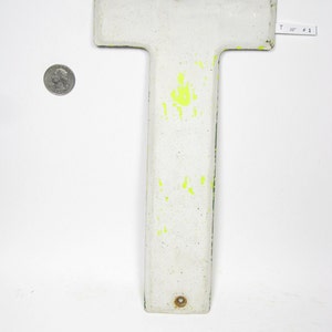 10" Vintage Metal Letter T - Marquee Signage - Letter Sign - Monogram Initial