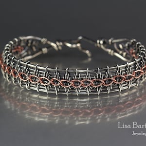 Laced Up Woven Bracelet Tutorial