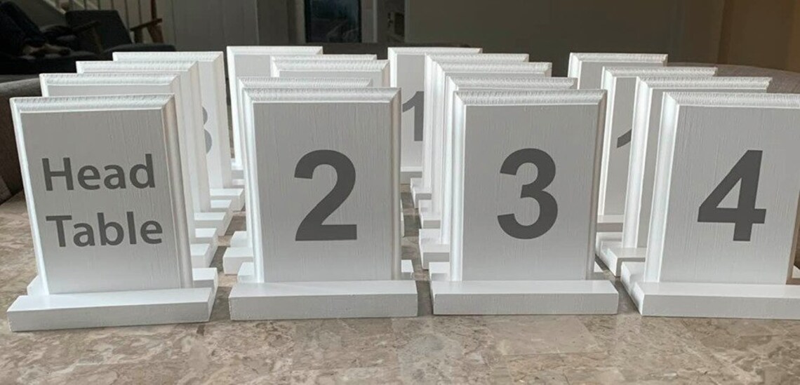 Restaurant Table Numbers Lot of 20 Wood Table Number Signs - Etsy