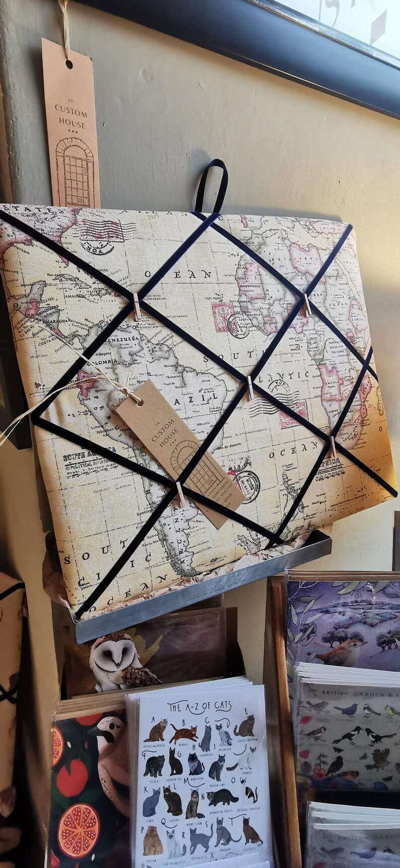 World map memory boards /_ sunflower /_ deers stags /_ farmhouse rustic /_ Christmas gifts/_ Christmas cards/_ photos