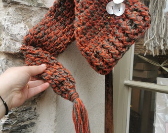 Crochet hippy hat