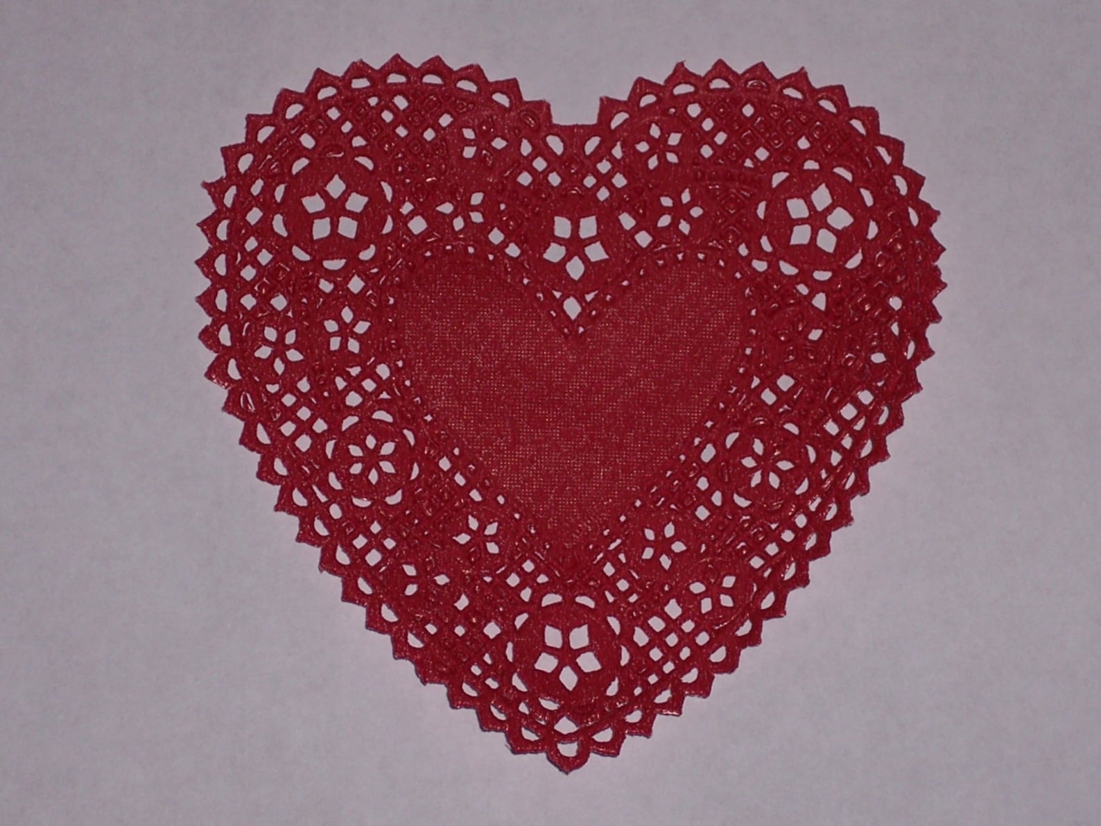 4 Inch Heart Doilies,ivory,red,pink,white or Assorted,25/pkg,valentine ...