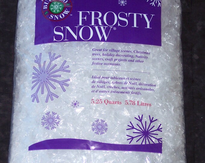 Artificial Snow Flakesfrosty Snowbuffalo Snowvalue Pack Etsy