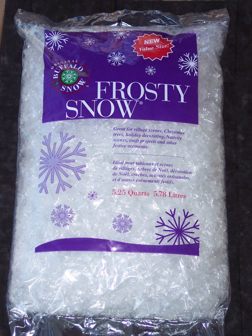 Artificial snow flakesFrosty SnowBuffalo Snowvalue pack Etsy