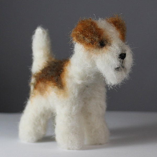 Wire Fox Terrier Puppy (7.5cm) - PDF dog sewing pattern