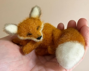Sleeping Fox -Sewing Pattern (PDF Digital File Download)