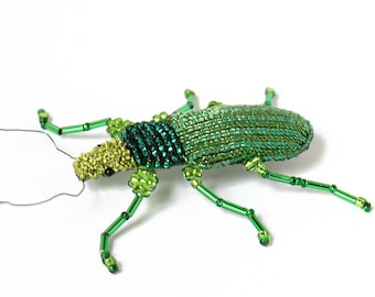 Beetle - Stumpwork Embroidery PDF Tutorial and Pattern