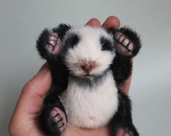 Newborn Panda Cub - Pdf sewing pattern