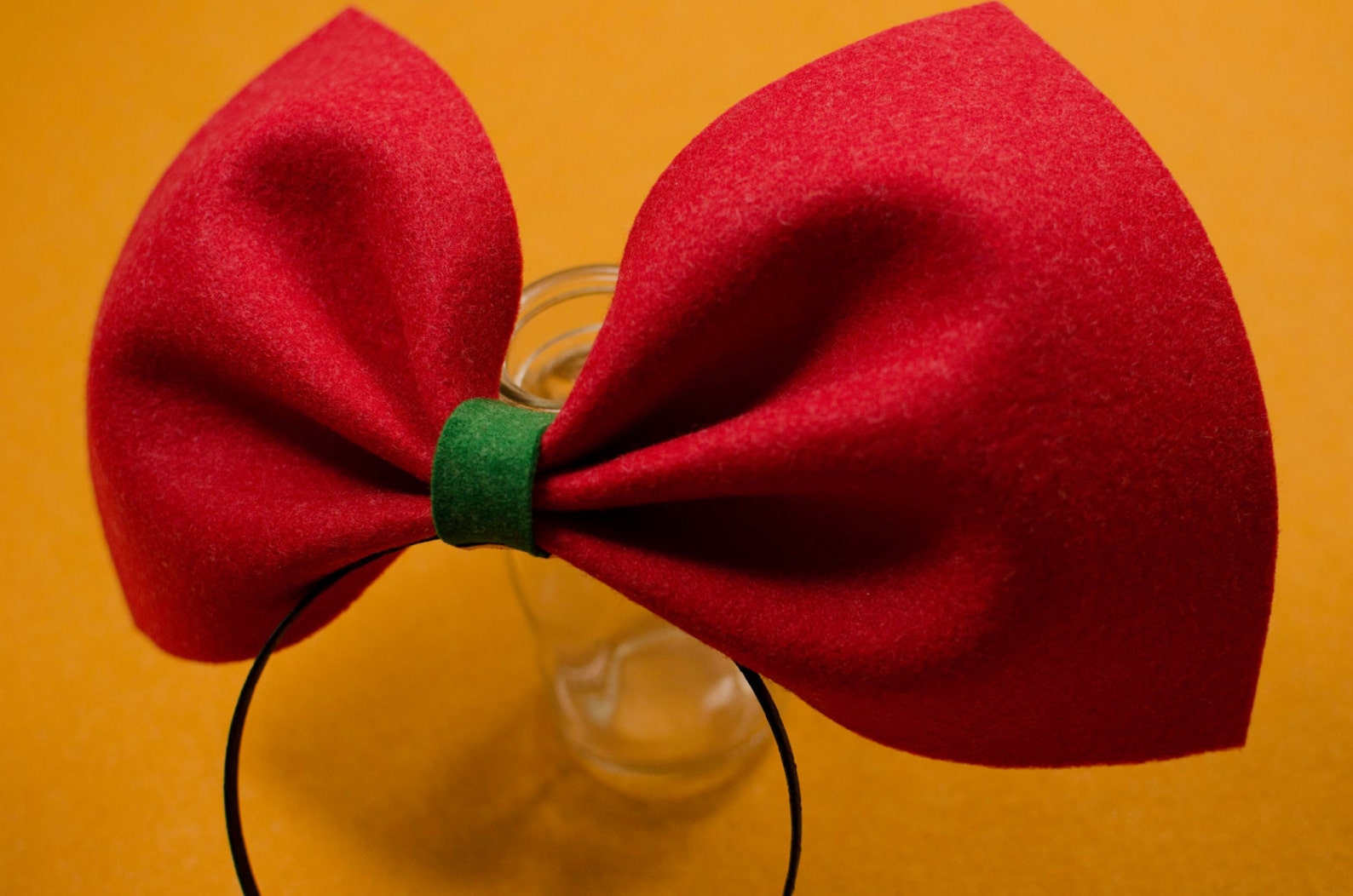 Christmas bow headband Etsy