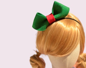 Kawaii Christmas Bow Headband