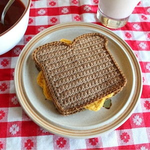 Grilled Cheese Coaster Set Made to Order image 1