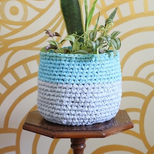 Handmade Crochet Plant Pot Cover - Ready to Ship