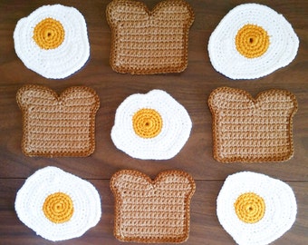 Additional Toast and Egg Coaster - Made to Order