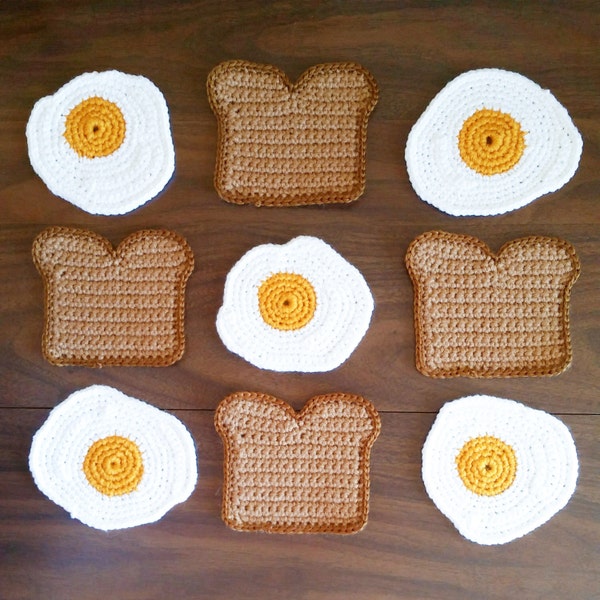 Additional Toast and Egg Coaster - Made to Order