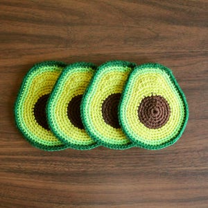 Avocado Coaster Set Made to Order image 3