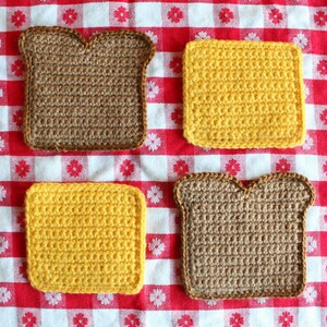 Grilled Cheese Coaster Set Made to Order image 2