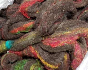 Funky Broadway black and multicolor fantasy roving