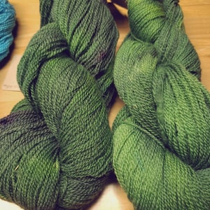 hand dyed laceweight yarn Baby Blend