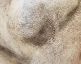 Cheviot mohair heathered sock blend roving