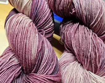 Hand dyed US Merino Nylon Sock yarn 4 ply