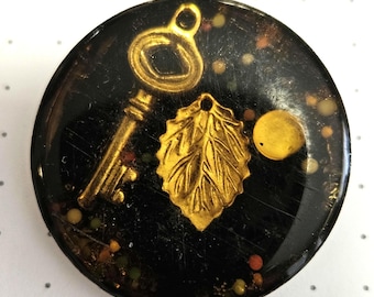 Junque button, accent button for steam punk