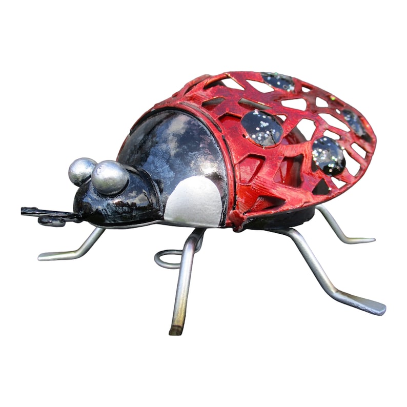 Ladybird Garden Wall Art Ladybird Garden Ornament Etsy