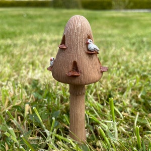 Fairy Garden-duiventil - miniatuurduiventil - hars - gebruik binnen of buiten