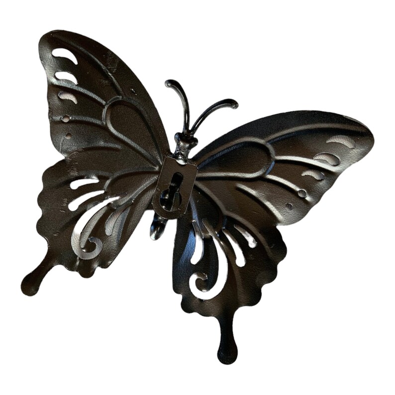 Butterfly Garden Ornament Garden Wall Art Butterfly Etsy