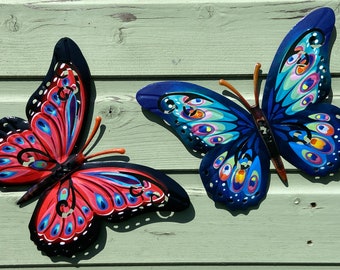 Garden Wall Art Garden Butterflies - Wall Hanging Butterflies