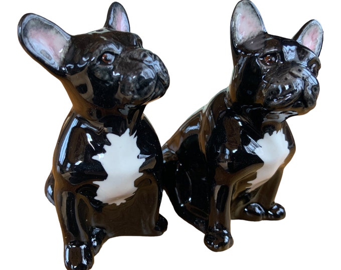 French Bulldog Dog Salt and Pepper Shaker French Bulldog Dog Salt and