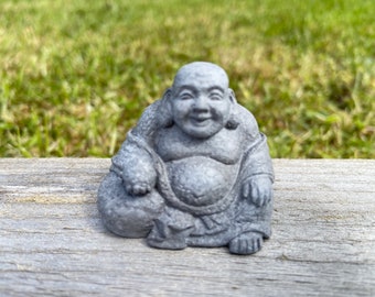 Japanese Fat Buddha - Miniature Buddha - Fairy Garden Buddha