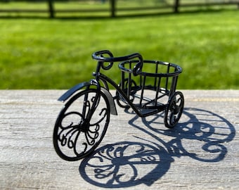 Fairy Garden Tricycle - Miniature Display Tricycle