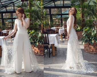 wide leg pants outfits for wedding