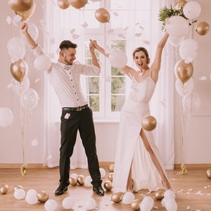 simple wedding skirt with a slit and train, two piece wedding dress, mermaid wedding skirt, 2 piece wedding set, bridal separates skirt