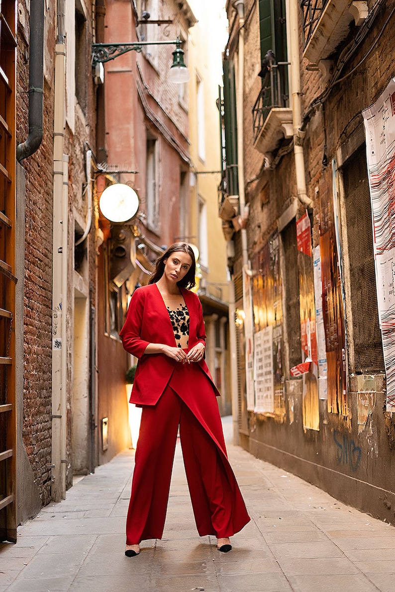 elegant trousers trousers with pockets evening pants high waisted wide leg pants High waisted pants palazzo pants