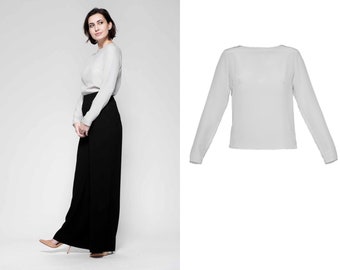 Grey silk top,Handmade silk blouse,Handmade silk top, 100% silk blouse,Casual silk top,Bridesmaids blouse,Bridesmaids top