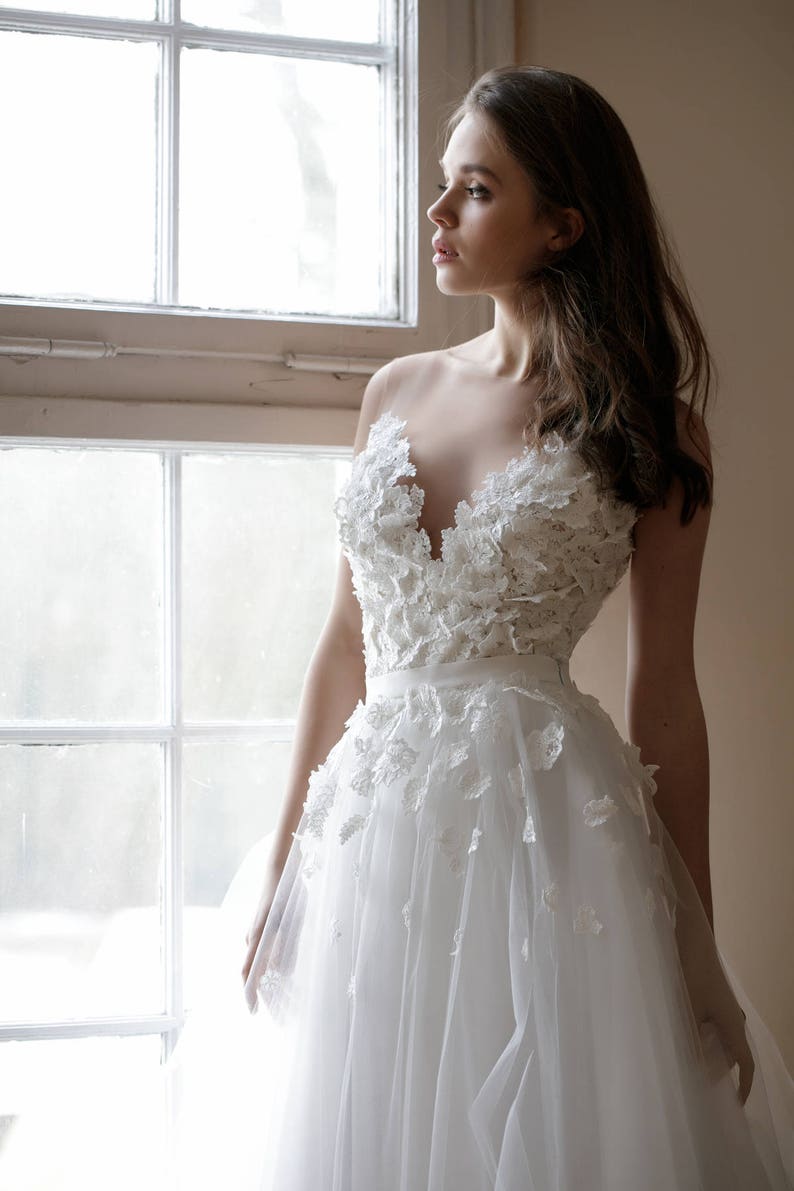 Lace Bodysuit Wedding Top Wedding Separates Bridal Gown Etsy Sweden