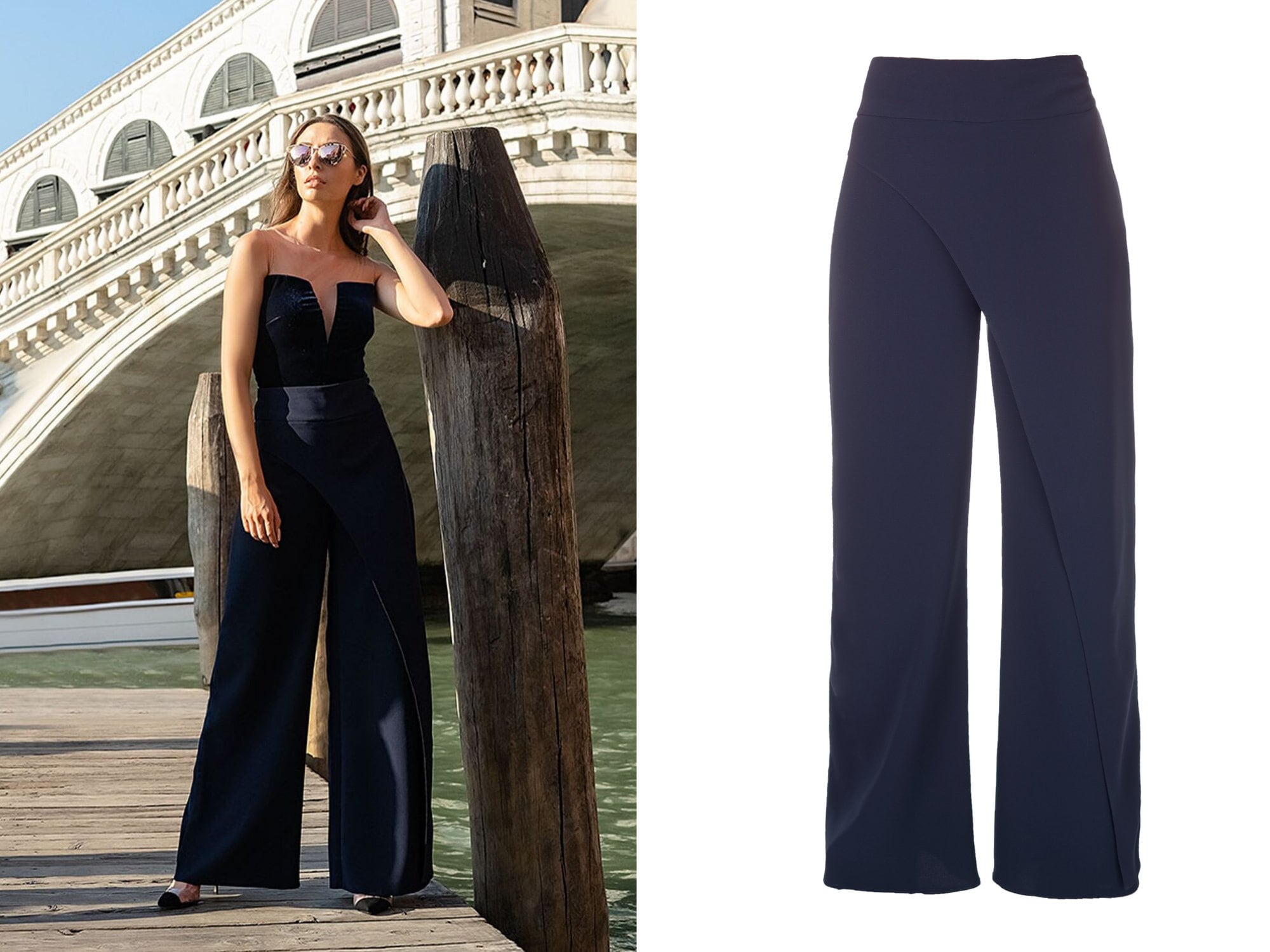 High Waisted Pants Palazzo Pants High 